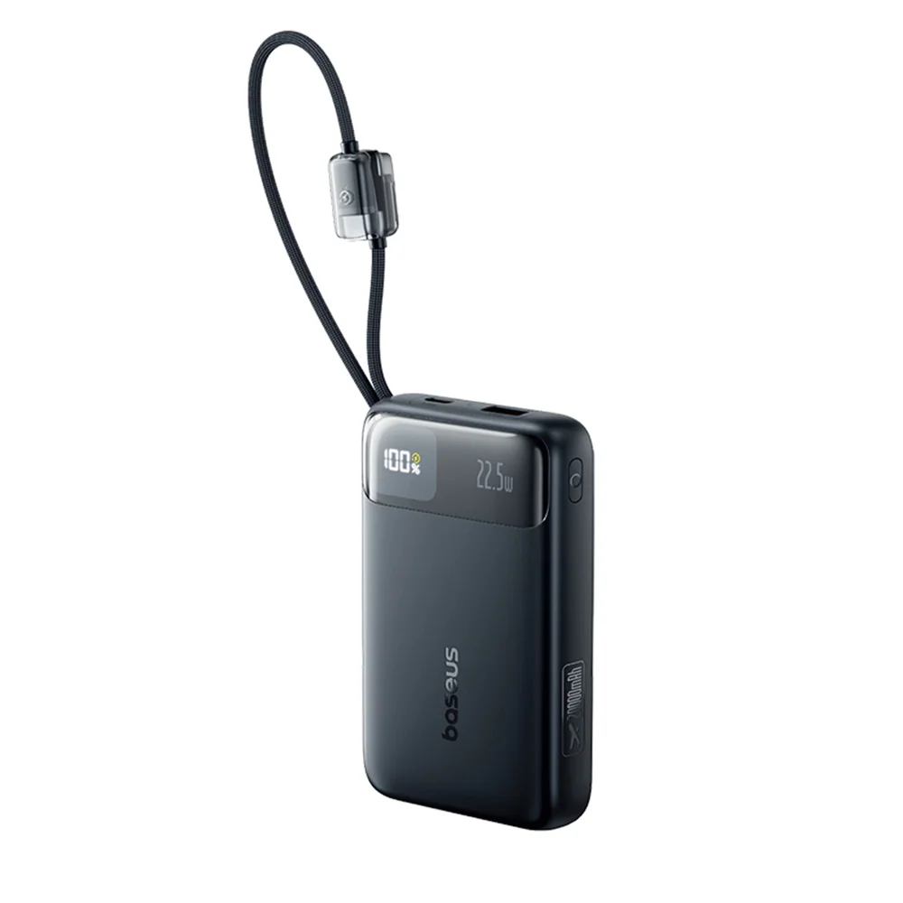 Портативный внешний аккумулятор Baseus EnerFill FC11 20000mAh 22.5W Black (E0027S04)