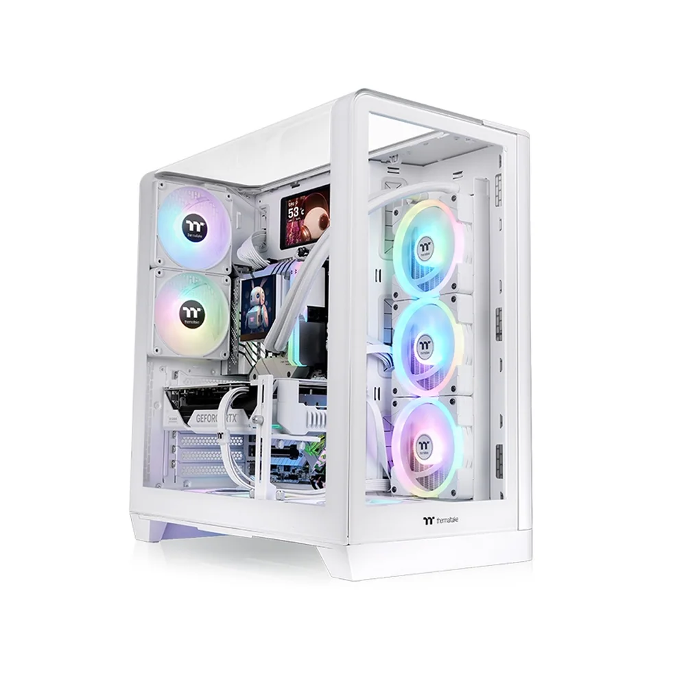 Компьютерный корпус Thermaltake View 390 TG White без Б/П