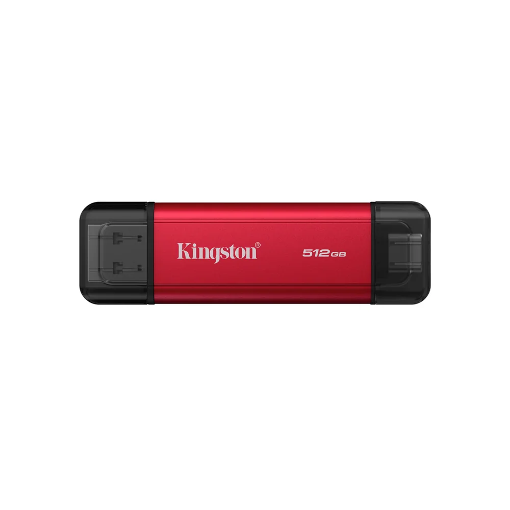 Внешний SSD диск Kingston 512GB Dual Portable Красный