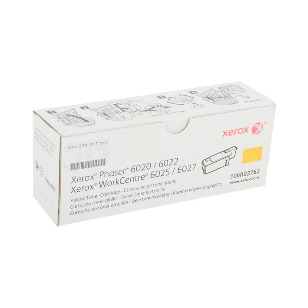 Тонер-картридж стандартной емкости Xerox 106R02762 (жёлтый)