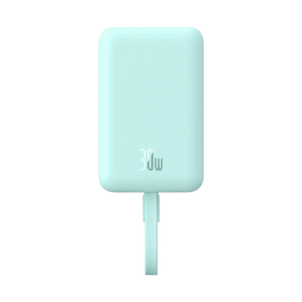 Портативный внешний аккумулятор Baseus Magnetic Mini 10000mAh 30W Blue (P1002210B333-00)