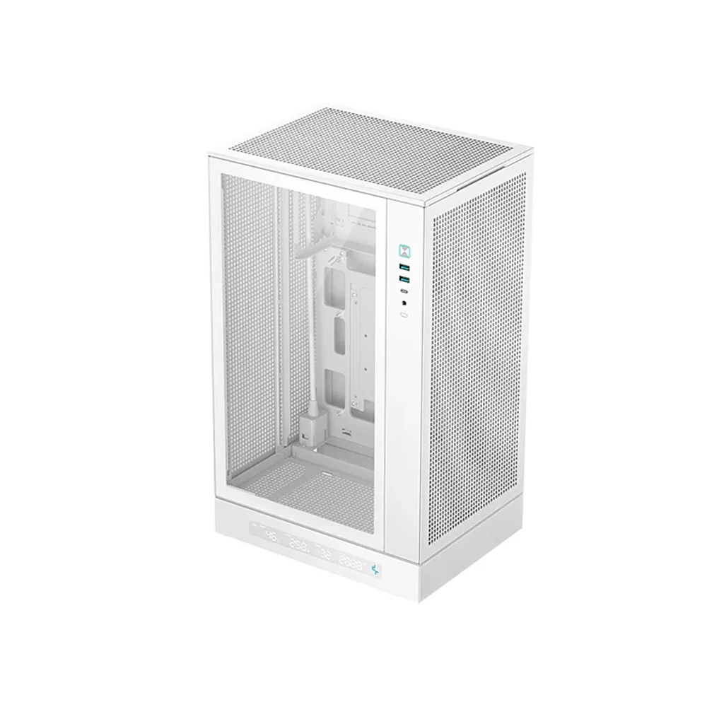Компьютерный корпус Deepcool CH270 DIGITAL WH без Б/П
