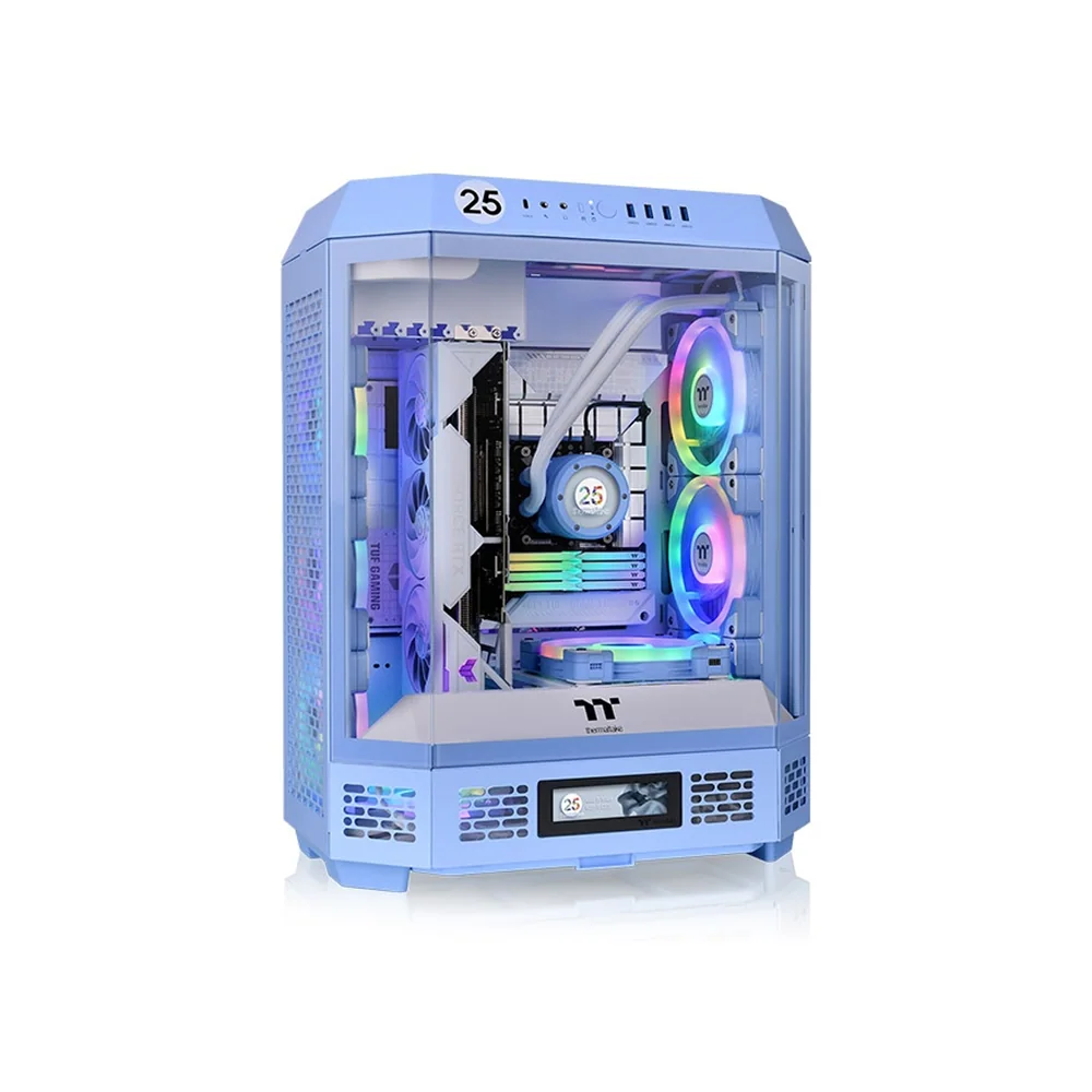 Компьютерный корпус Thermaltake The Tower 600 Hydrangea Blue без Б/П