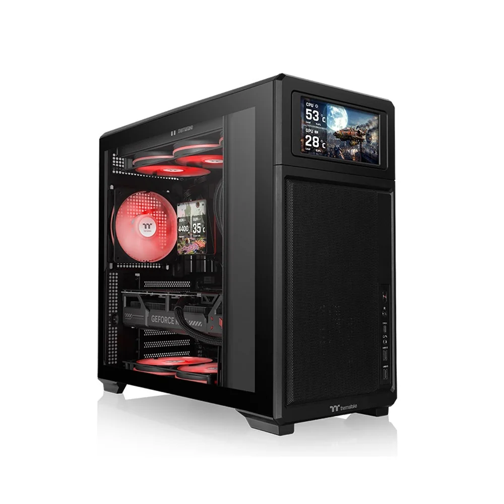 Компьютерный корпус Thermaltake TR300 TG Black без Б/П