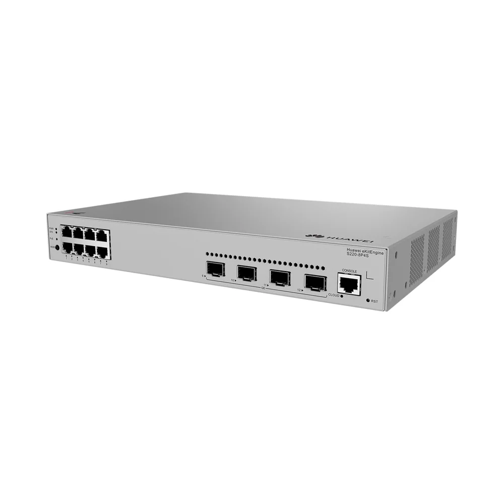 Коммутатор Huawei S220-8P4S