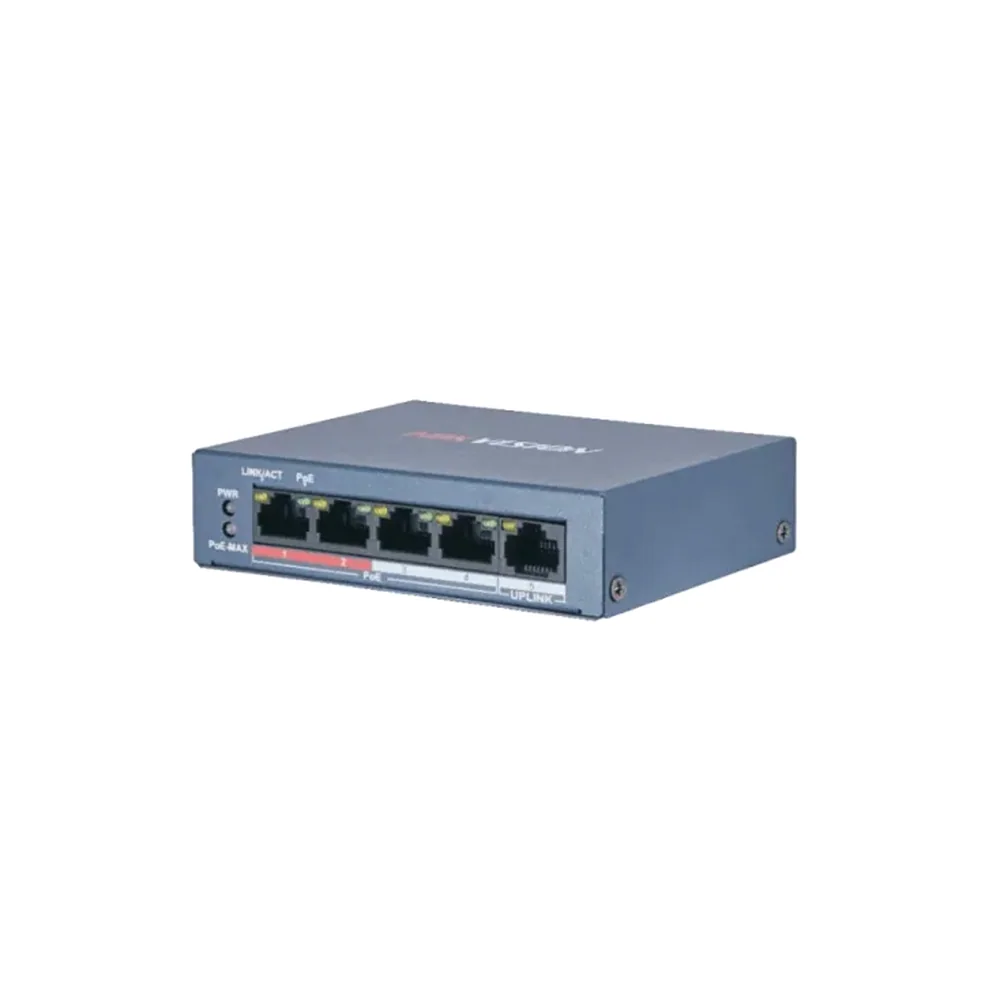 Коммутатор Hikvision DS-3E0105P-E(B)