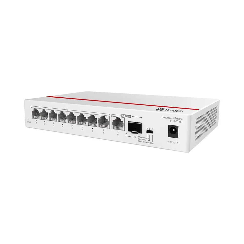 Коммутатор Huawei S110-8T2ST