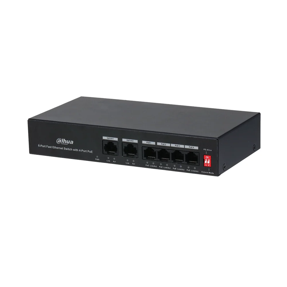 Коммутатор Dahua DH-S3006-4ET-45