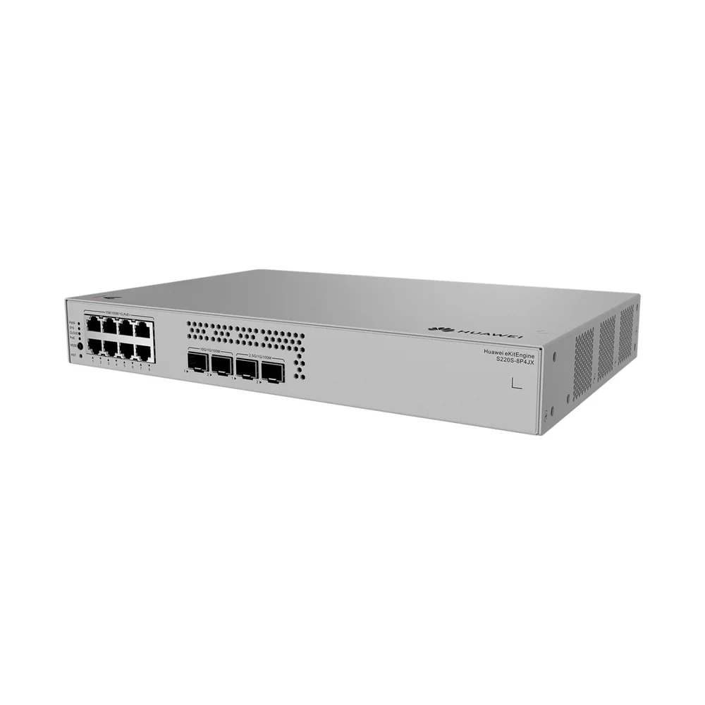 Коммутатор Huawei S220S-8P4JX
