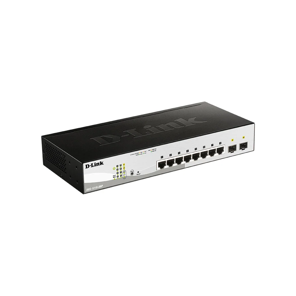 Коммутатор D-Link DGS-1210-08P/G3A