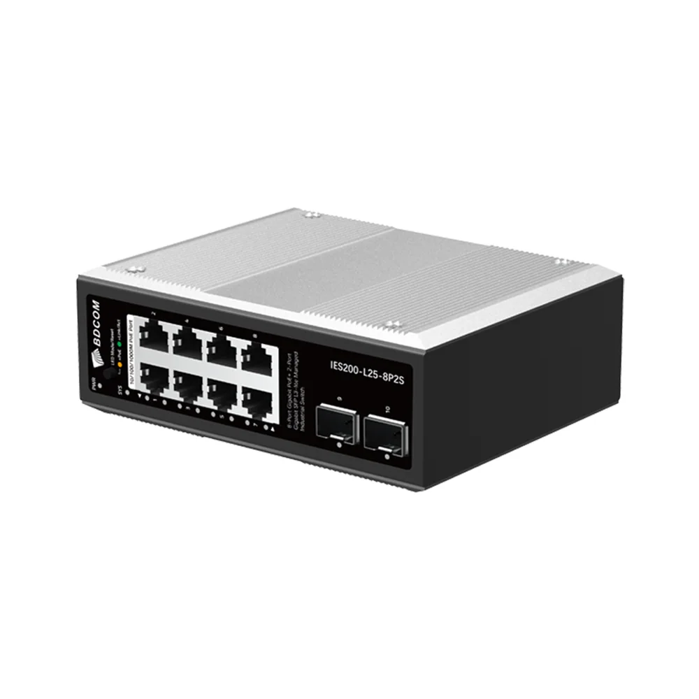 Коммутатор BDCOM IES200-L25-8P2S