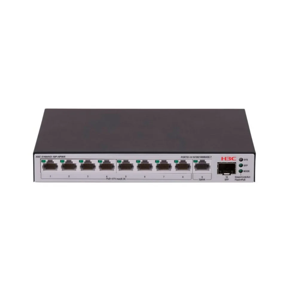 Коммутатор H3C LS-1600V2-10P-HPWR-GL