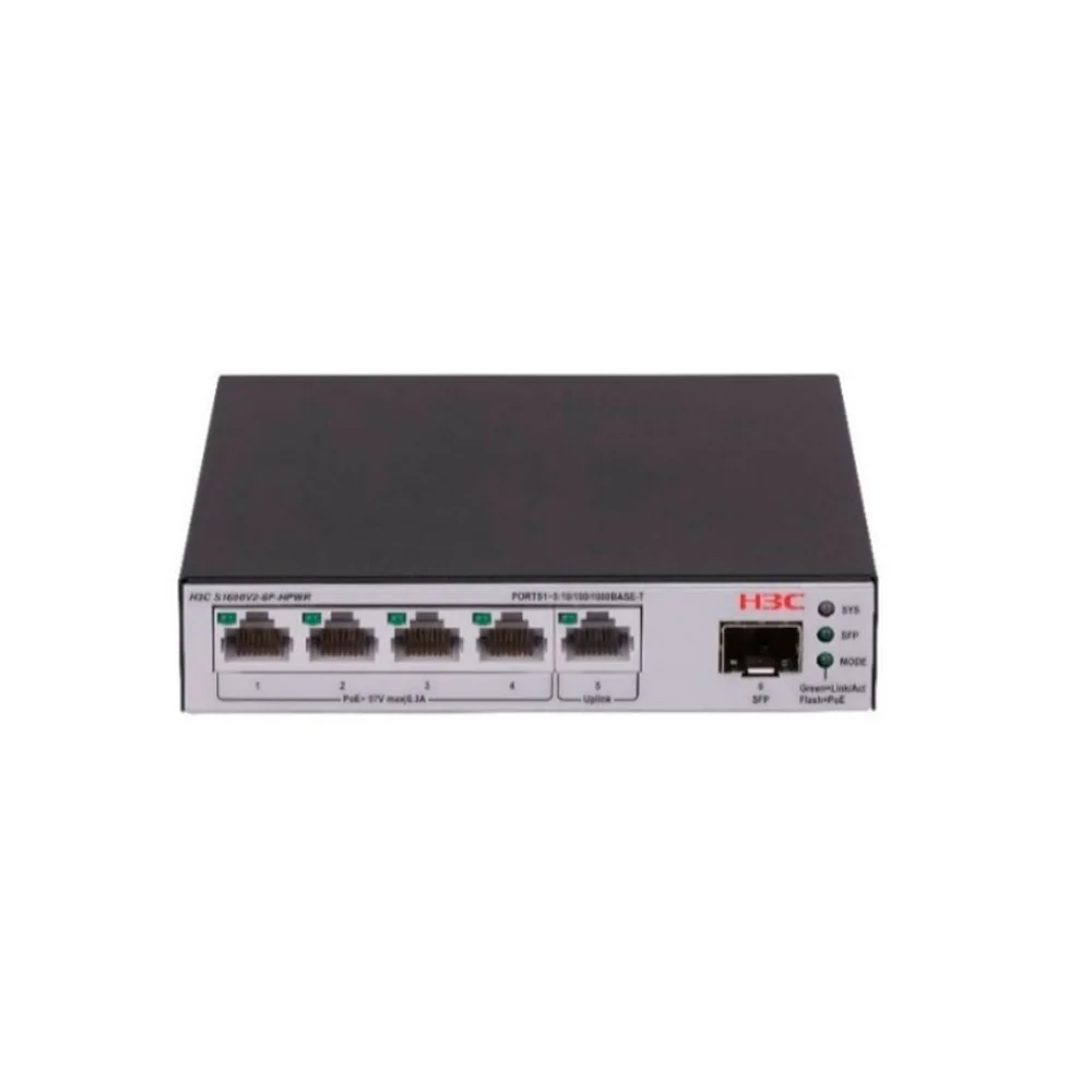 Коммутатор H3C LS-1600V2-6P-HPWR-GL