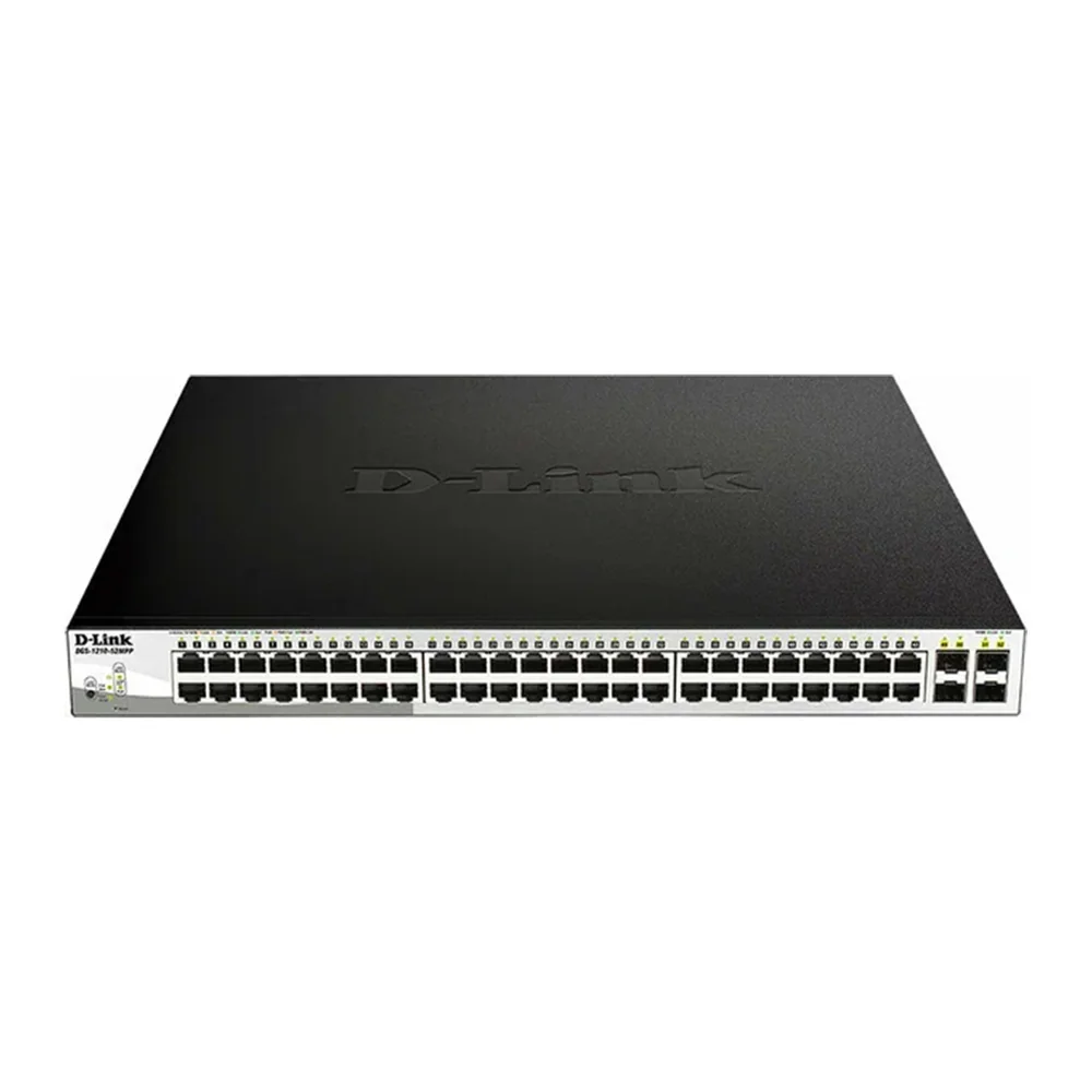 Коммутатор D-Link DGS-1210-52MPP/E2A