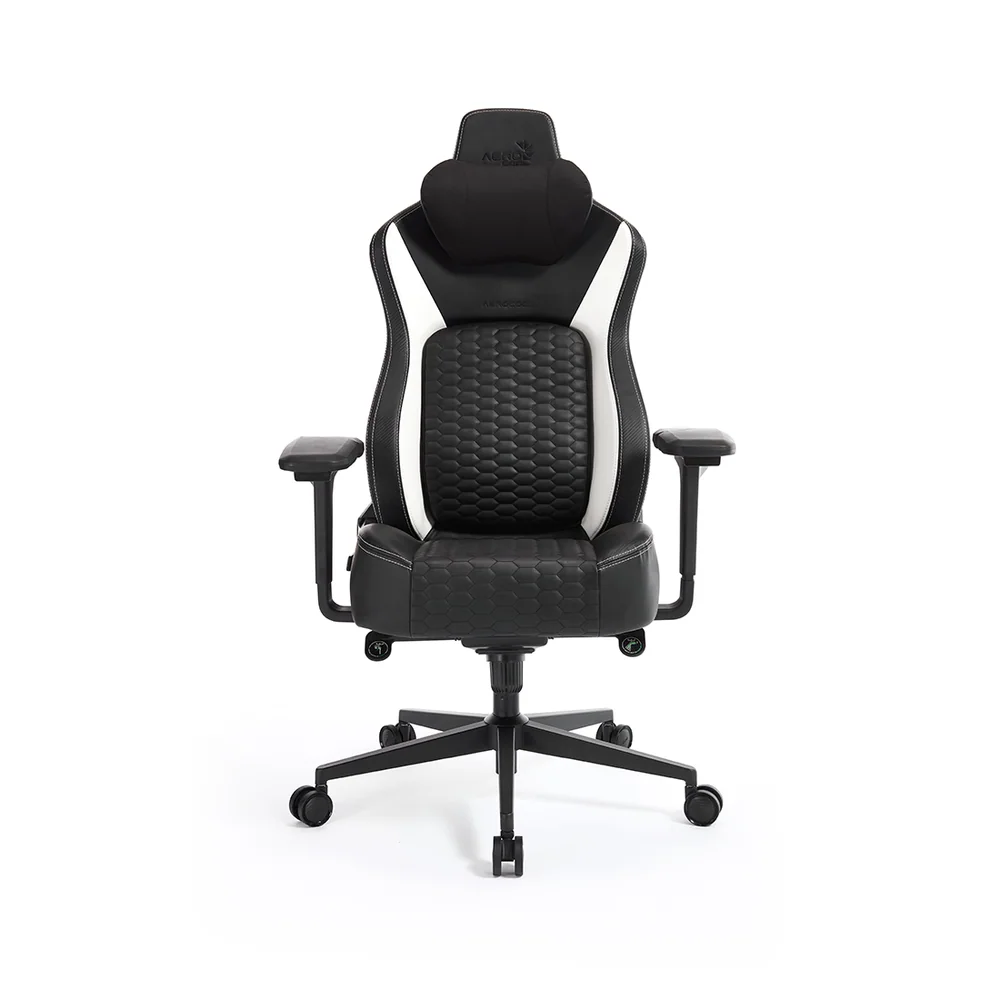 Игровое компьютерное кресло Aerocool CROWN Pro Racer White