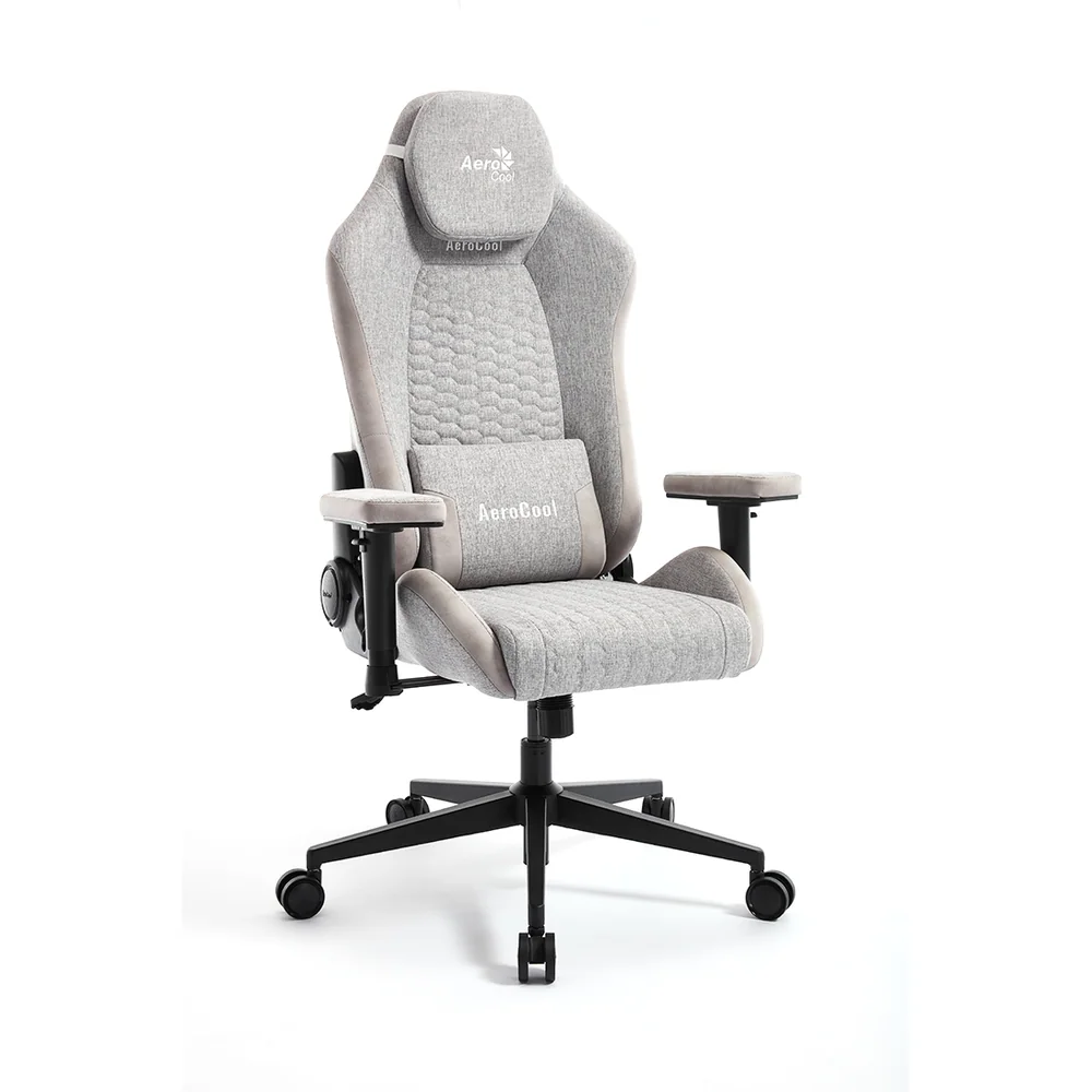 Игровое компьютерное кресло Aerocool CROWN Loft Light Grey