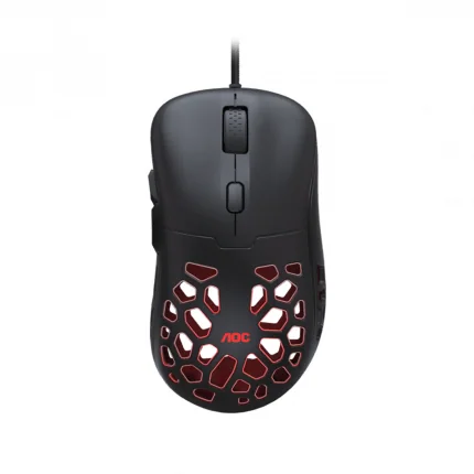 Мышь игровая AOC GM510B 6 кн. 16000 dpi, USB2.0 кабель 1.8 м Черный GM510B