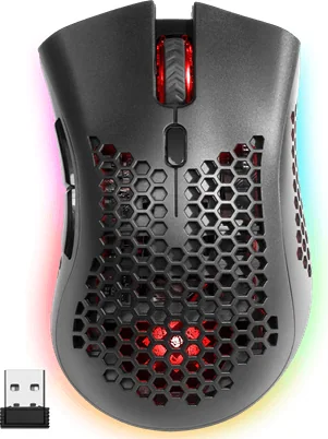 Мышь беспроводная игровая Defender Warlock GM-709L RGB,8кнопок,2400dpi
