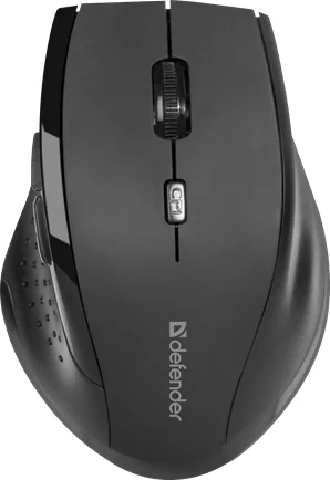 Мышь беспроводная Defender Accura MM-365 черный,6 кнопок,800-1200 dpi