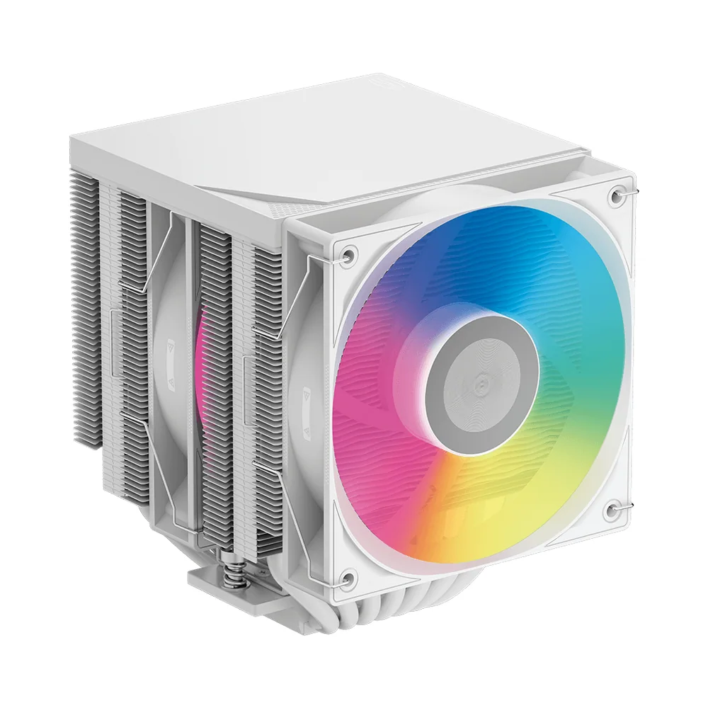 Вентилятор для процессора PCCooler RT720 TC ARGB WH TDP 270W 4-pin PWM Intel/AMD Белый