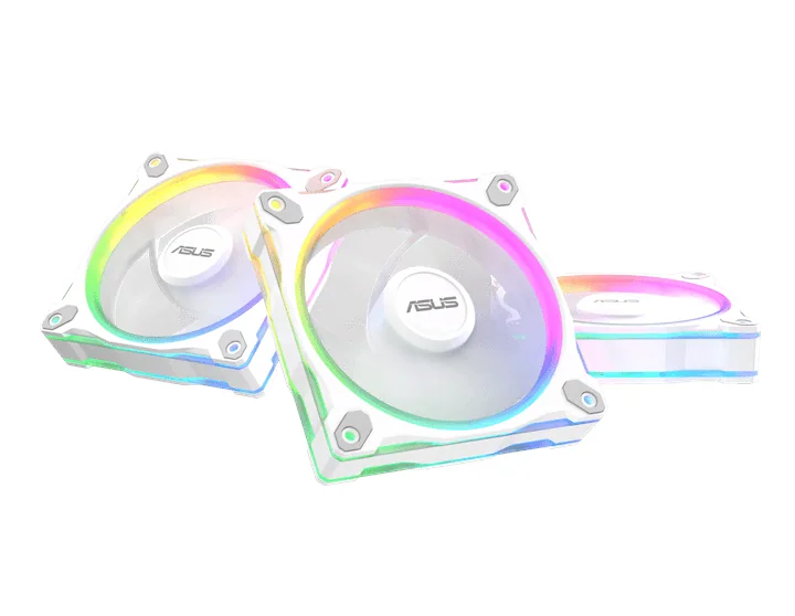 Вентилятор для корпуса ASUS PRIME MR120 FAN ARGB REVERSE WHITE 3IN1 120x120x28 MR120-1R/WH/3 IN 1//