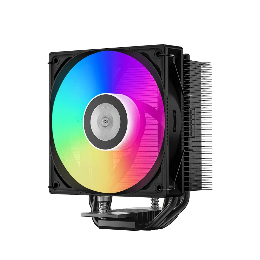 Вентилятор для процессора PCCooler RT400 ARGB BK TDP 240W 4-pin 18XX/1700/1200/AM5/AM4 Черный