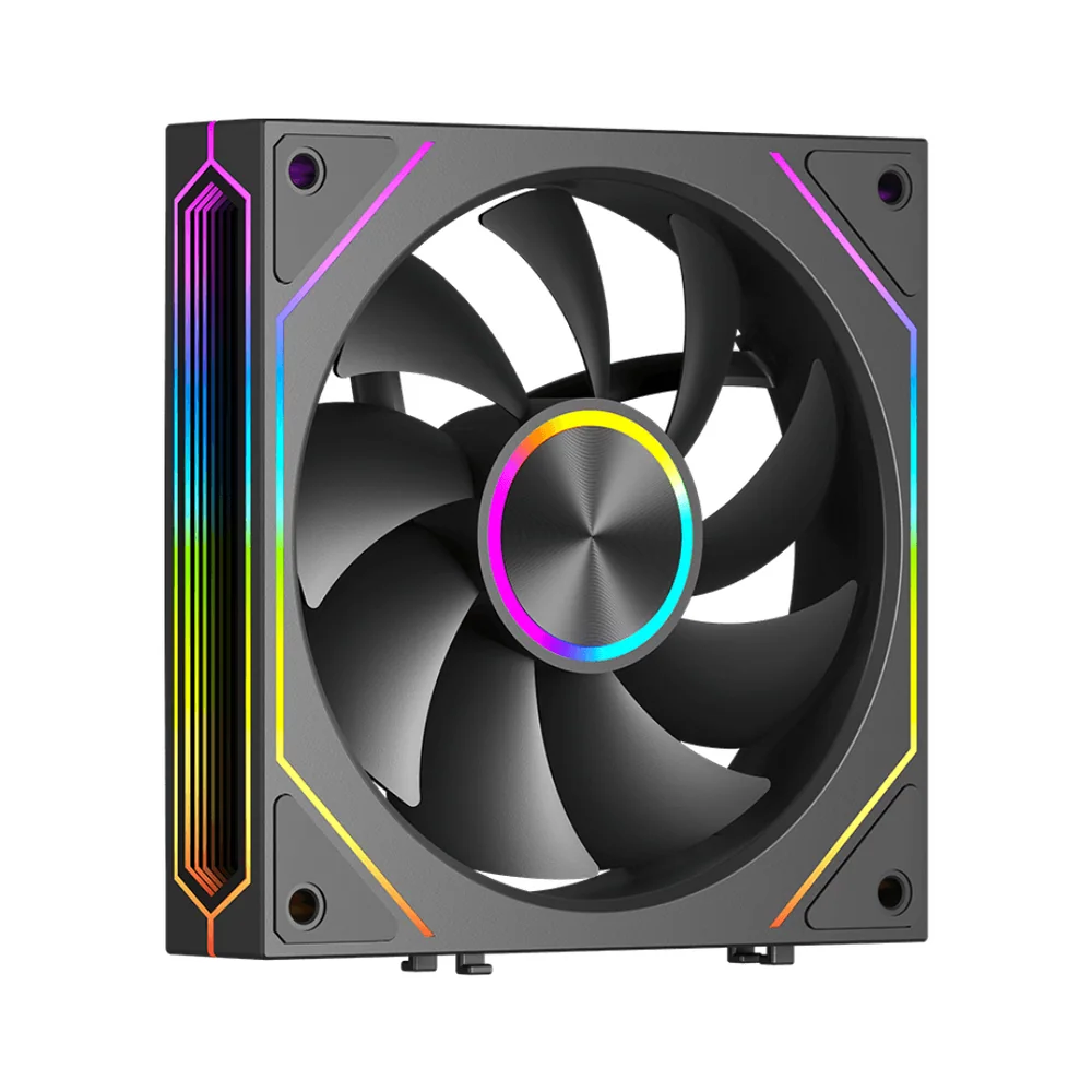 Вентилятор для корпуса PCCooler F3 X120 ARGB BK 1x(120x120x25mm) 800-1800 RPM 54CFM Black