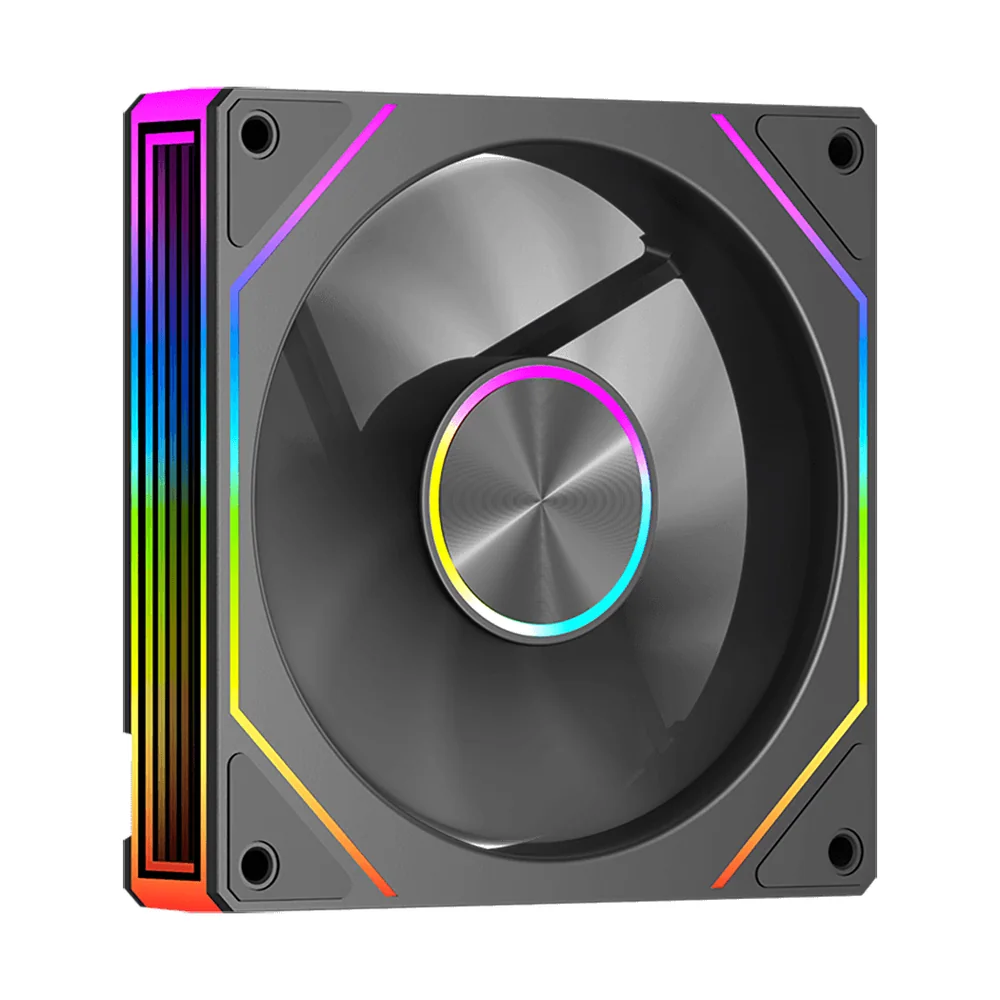 Вентилятор для корпуса PCCooler FG120 ARGB BK 1x(120x120x25mm) 800-1800 RPM 54CFM Black