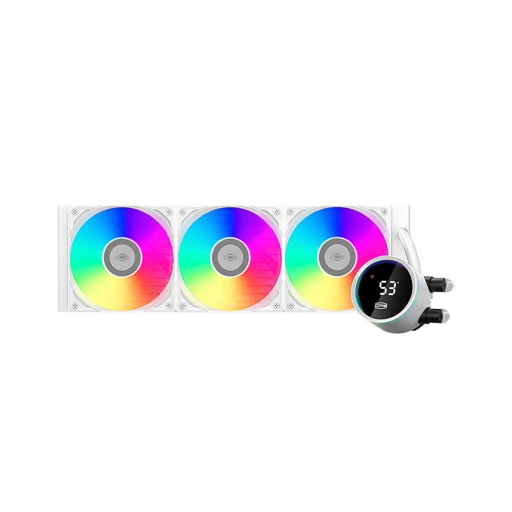 Водяное охлаждение для CPU PCCooler DA360 Pro ARGB Digital WH TDP 300W Intel/AMD Белый