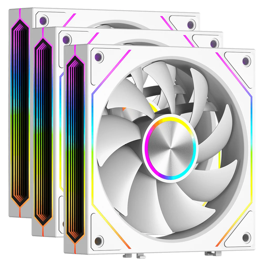 Вентилятор для корпуса PCCooler F3 X120 ARGB WH 3IN1 3x120mm 800-1800±10% RPM White
