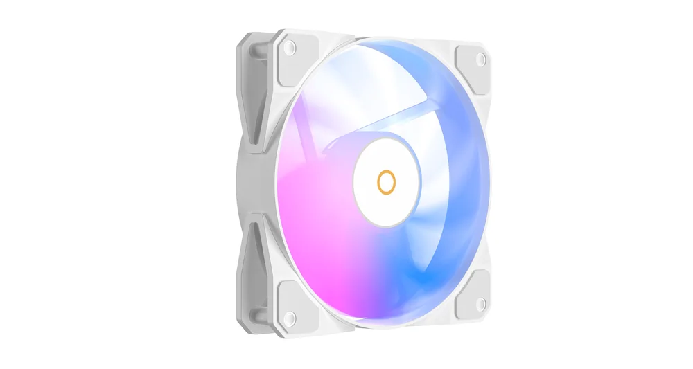 Вентилятор для корпуса Ocypus Beta F12 WH ARGB 1x(120x120x25mm) 1600RPM 56CFM Белый