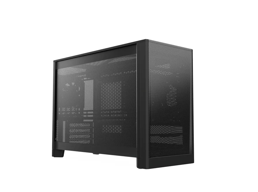 Корпус Montech TEN (B) Micro-ATX/Mini-ITX 2xUSB3.0 1xType-C 1xAudio Черный