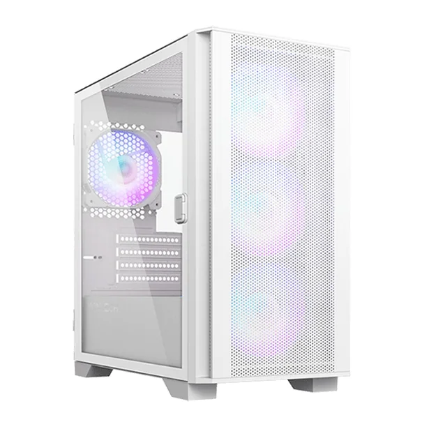 Корпус Montech AIR 100 ARGB (W) Micro-ATX/Mini-ITX 2xUSB3.0 1xUSB2.0 1xAudio 1xMic Белый