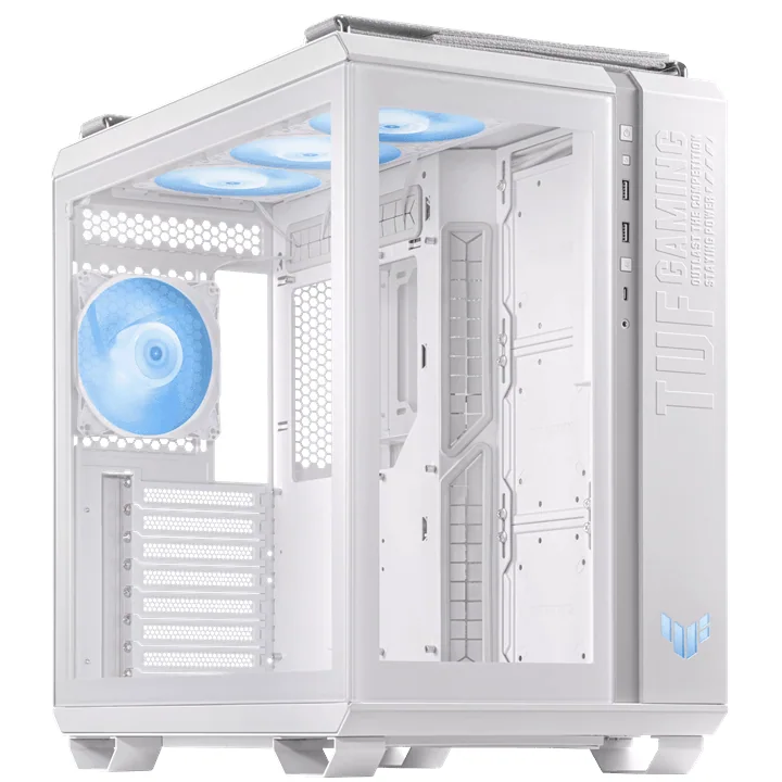 Корпус ASUS TUF Gaming GT502 PLUS TG ARGB WHITE ATX/mATX/mITX GT502 PLUS/WHT/TG//