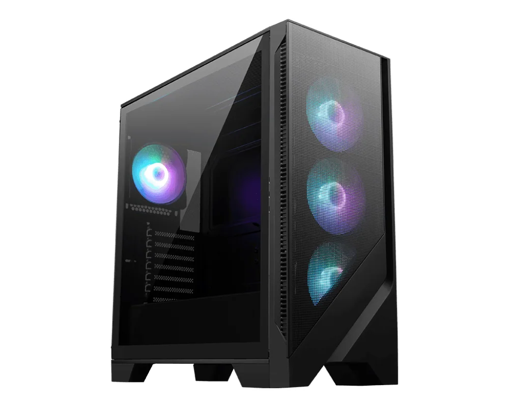 Компьютерный корпус MSI MAG FORGE 321R AIRFLOW ATX/mATX/Mini-ITX 2x3.5", 3x2.5", 1xUSB-С 2xUSB-A