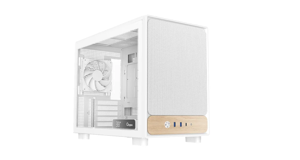 Корпус Ocypus Delta C40 WH Digital mATX/mini-ITX 2xUSB3.0 1xType-C Белый Delta-C40-WHG300XX-GL