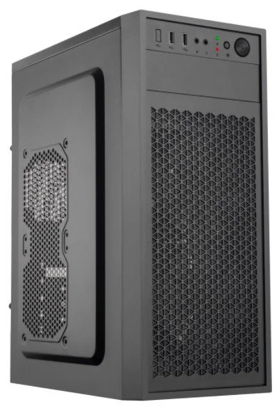 Корпус NOMAD NMD-C6013 mATX 1x3.5" 2x2.5" USB3.0х2 USB2.0х1 Черный, Без БП