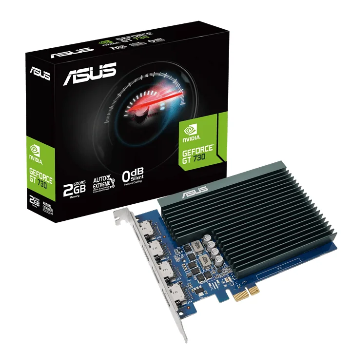 Видеокарта ASUS GeForce GT730 2GB GDDR5 64-bit 4xHDMI GT730-4H-SL-2GD5