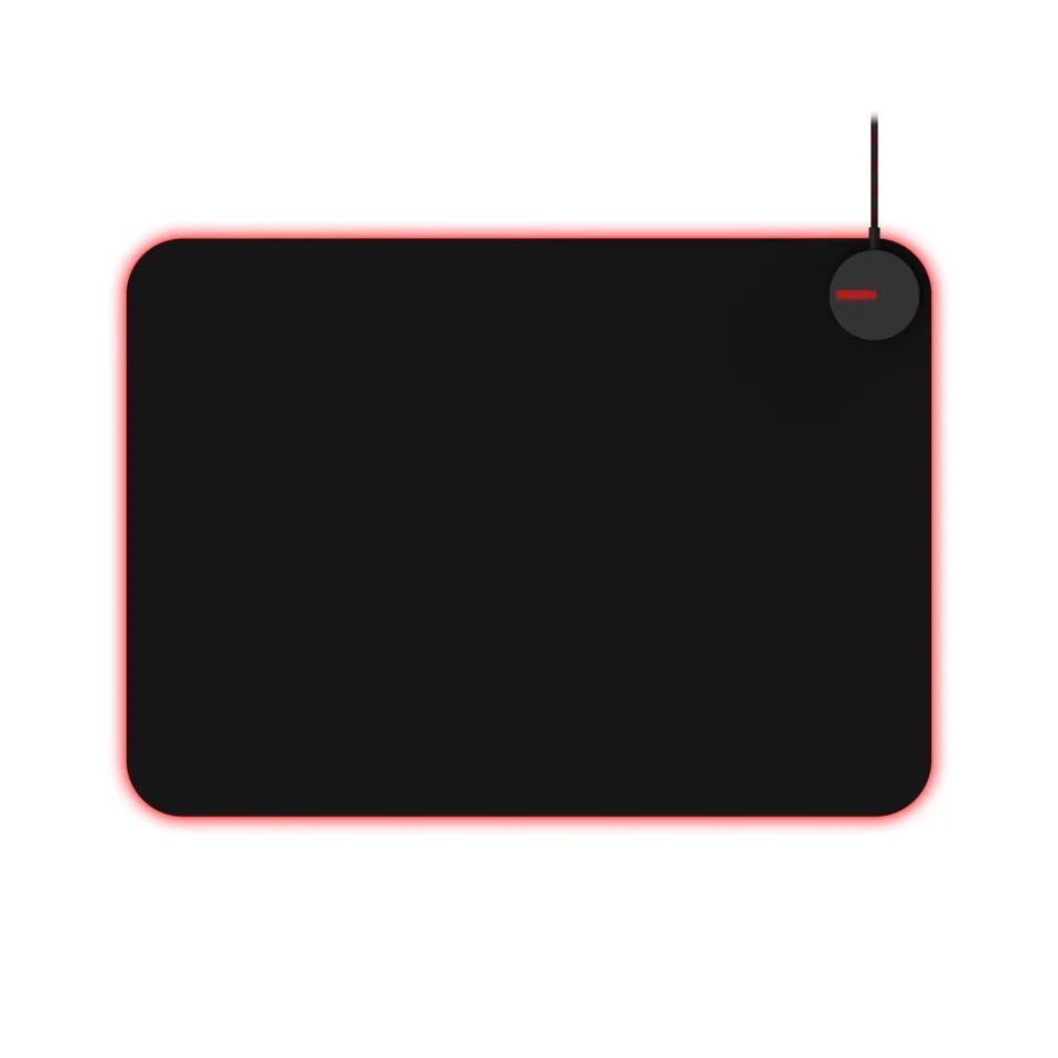 Игровой коврик для компьютерной мыши AOC 357х256х13мм USB 2.0 Черный AMM700DR0R
