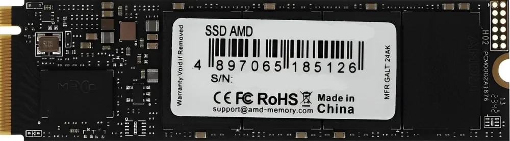 Твердотельный накопитель 2048GB SSD AMD RADEON R3 Series M.2 PCIe 4.0 2280 R7000/W6300 R3MP42048G8
