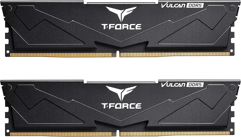 Оперативная память 32GB Kit (2x16GB) 6400MHz DDR5 Team Group VULCAN FLBD532G6400HC40BDC01 Black