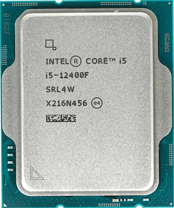 Процессор Intel Core i5-12400F 2.5/4.4GHz (4.4GHz) 6/12 Alder Lake 65W FCLGA1700 OEM