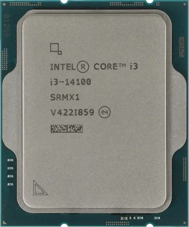 Процессор Intel Core i3-14100 3.5GHz 4/8 Raptor Lake Refresh UHD770 60W LGA1700 OEM