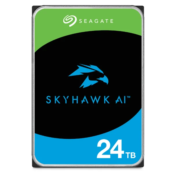 Жесткий диск для видеонаблюдения 24Tb Seagate SkyHawk AI 256Mb 7200rpm SATA3 3.5" ST24000VE002