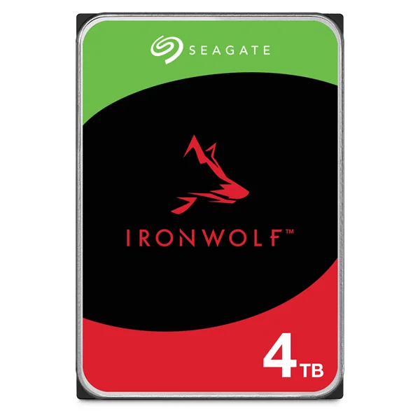 Жесткий диск для NAS систем 4Tb HDD Seagate IronWolf SATA 6Gb/s 5400rpm 3,5" 256Mb ST4000VN006