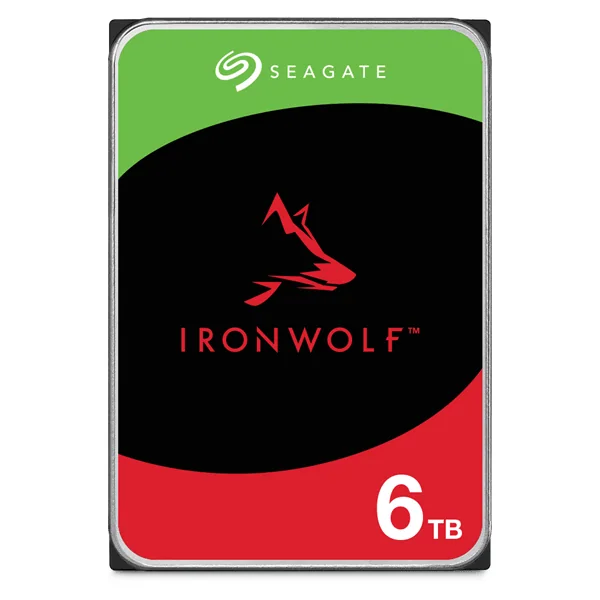 Жесткий диск для NAS систем 6Tb HDD Seagate IronWolf SATA 6Gb/s 5400rpm 3.5" 256Mb ST6000VN006