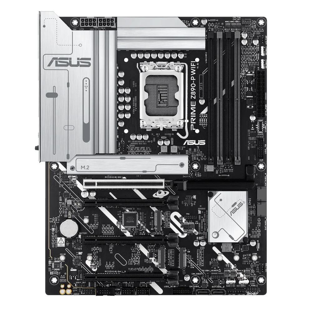Материнская плата ASUS PRIME Z890-P WIFI, LGA1851 Z890 4xDDR5 4xSATA3 4xM.2 HDMI DP USB-C ATX