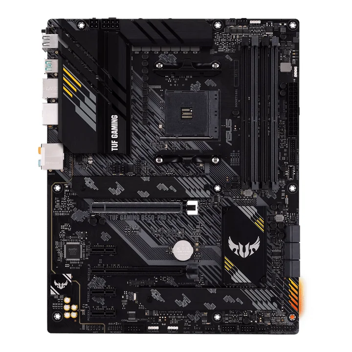 Материнская плата ASUS TUF GAMING B550-PRO AM4 4xDDR4 6xSATA3 2xM.2 RAID HDMI DP ATX