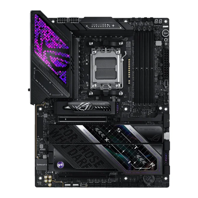 Материнская плата ASUS ROG STRIX X870E-E GAMING WIFI7 NEO AM5 X870E 4xDDR5 4xSATA RAID 5xM.2 1xHDMI