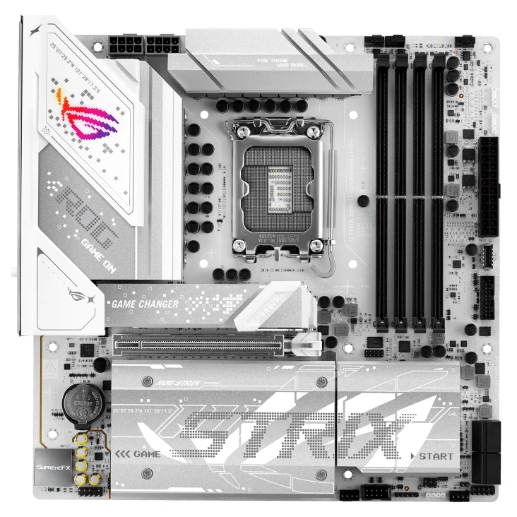 Материнская плата ASUS ROG STRIX B860-G GAMING WIFI, LGA1851 B860 4xDDR5 4xSATA 4xM.2 HDMI DP mATX
